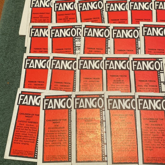 Vintage 1992 Fangoria Trading Cards - Picture 4 of 6